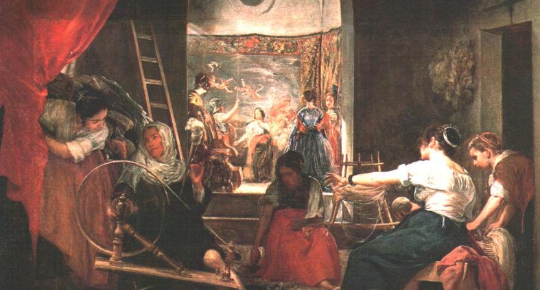 Le filatrici (La favola di Aracne)1657 Monza
